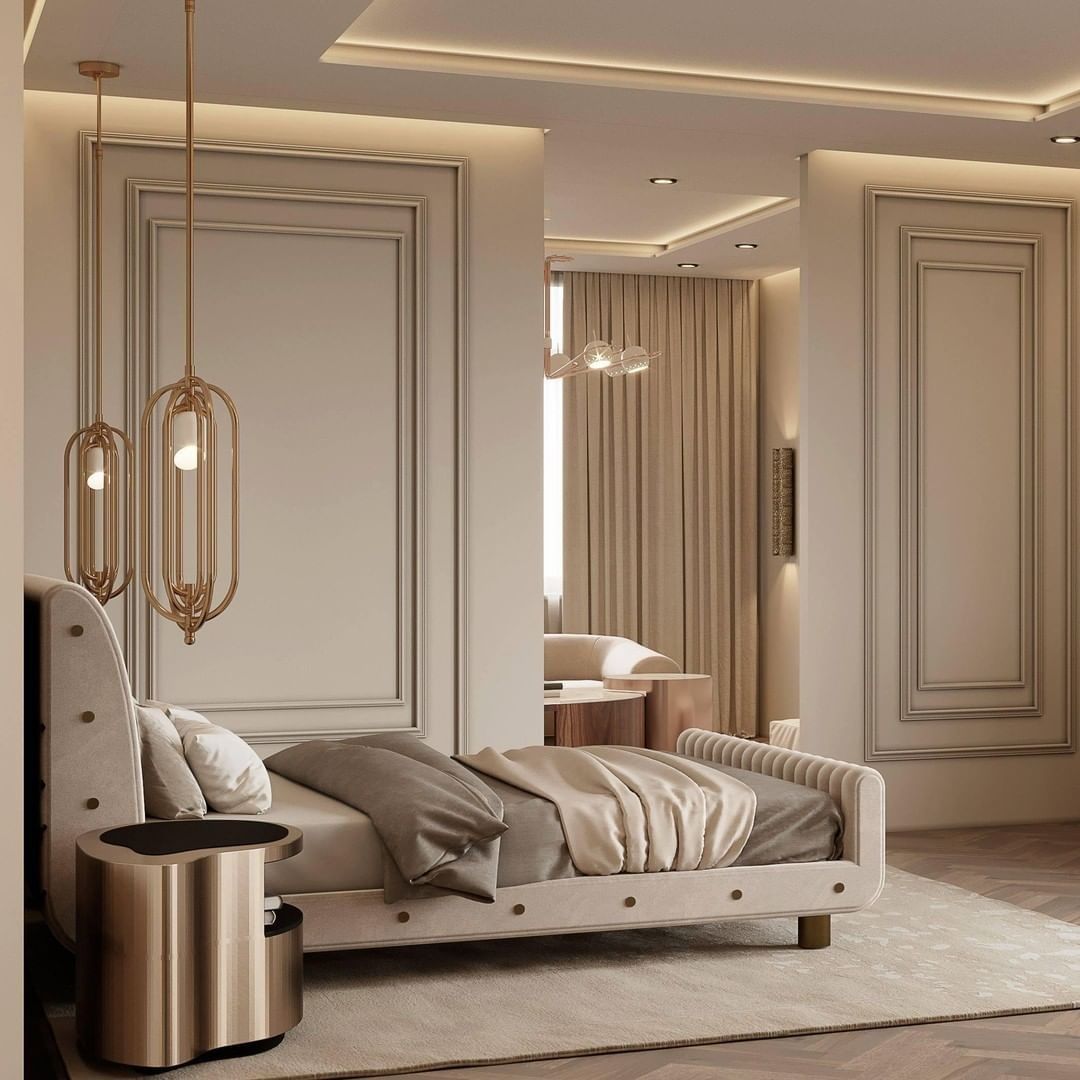 AN ELEGANT AND SOPHISTICATED BEDROOM